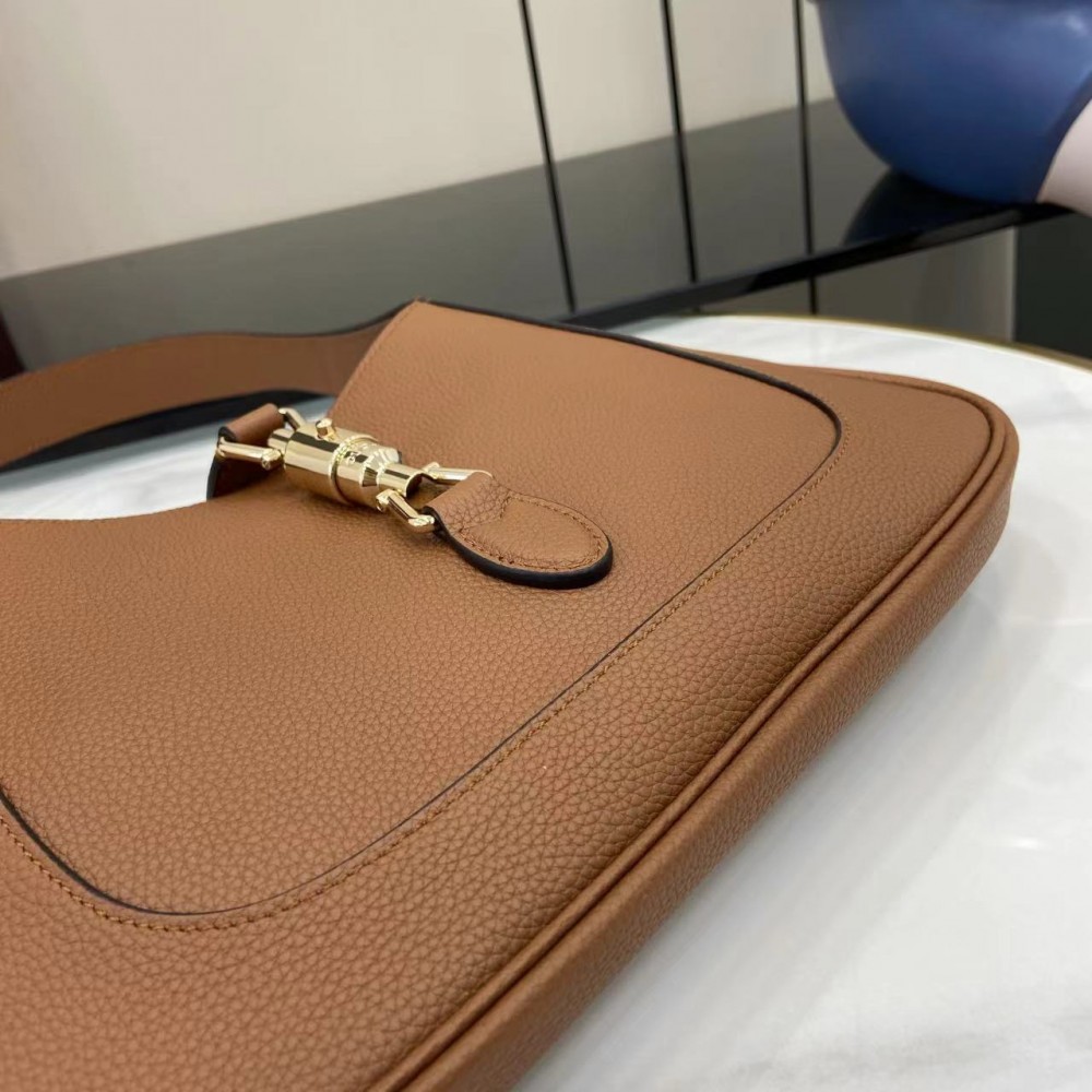 GUCCI Jackie 1961 Brown Underarm Bag GUCCI Jackie 1961 Brown Underarm Bag