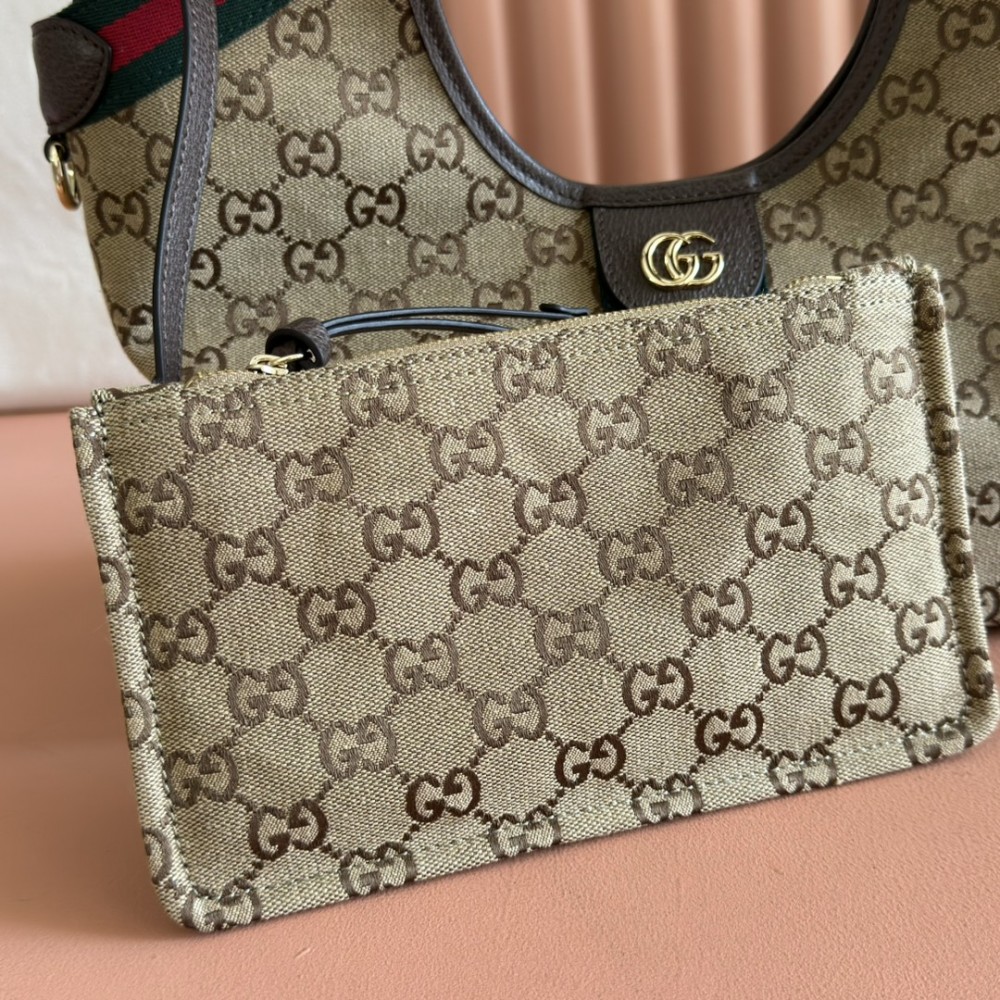 Gucci Ophidia GG Monogram Denim Tote Bag Gucci Ophidia GG Monogram Denim Tote Bag