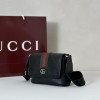 Gucci Ophidia GG Monochrome Dark Small Crossbody Bag Gucci Ophidia GG Monochrome Dark Small Crossbody Bag