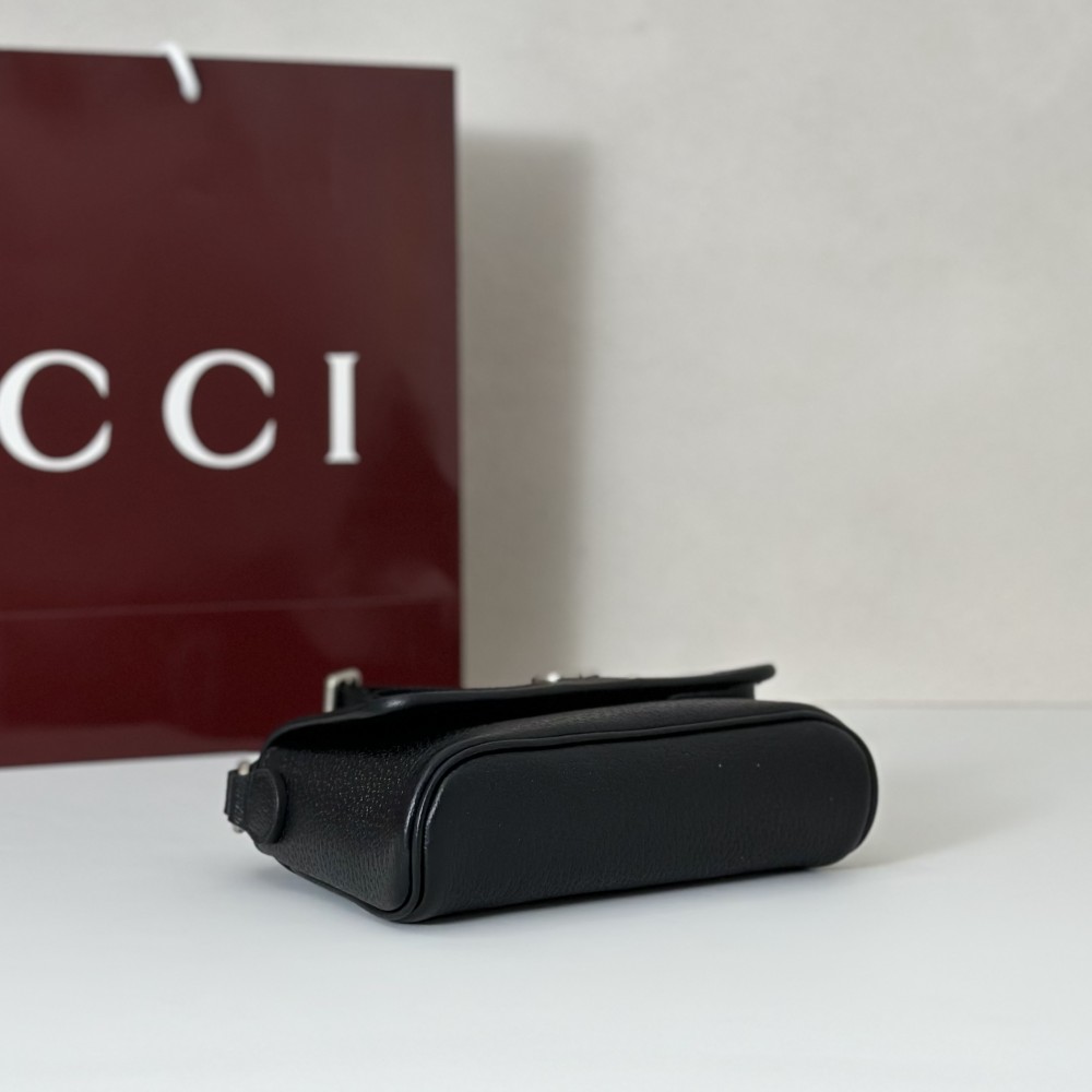 Gucci Ophidia GG Monochrome Dark Small Crossbody Bag Gucci Ophidia GG Monochrome Dark Small Crossbody Bag