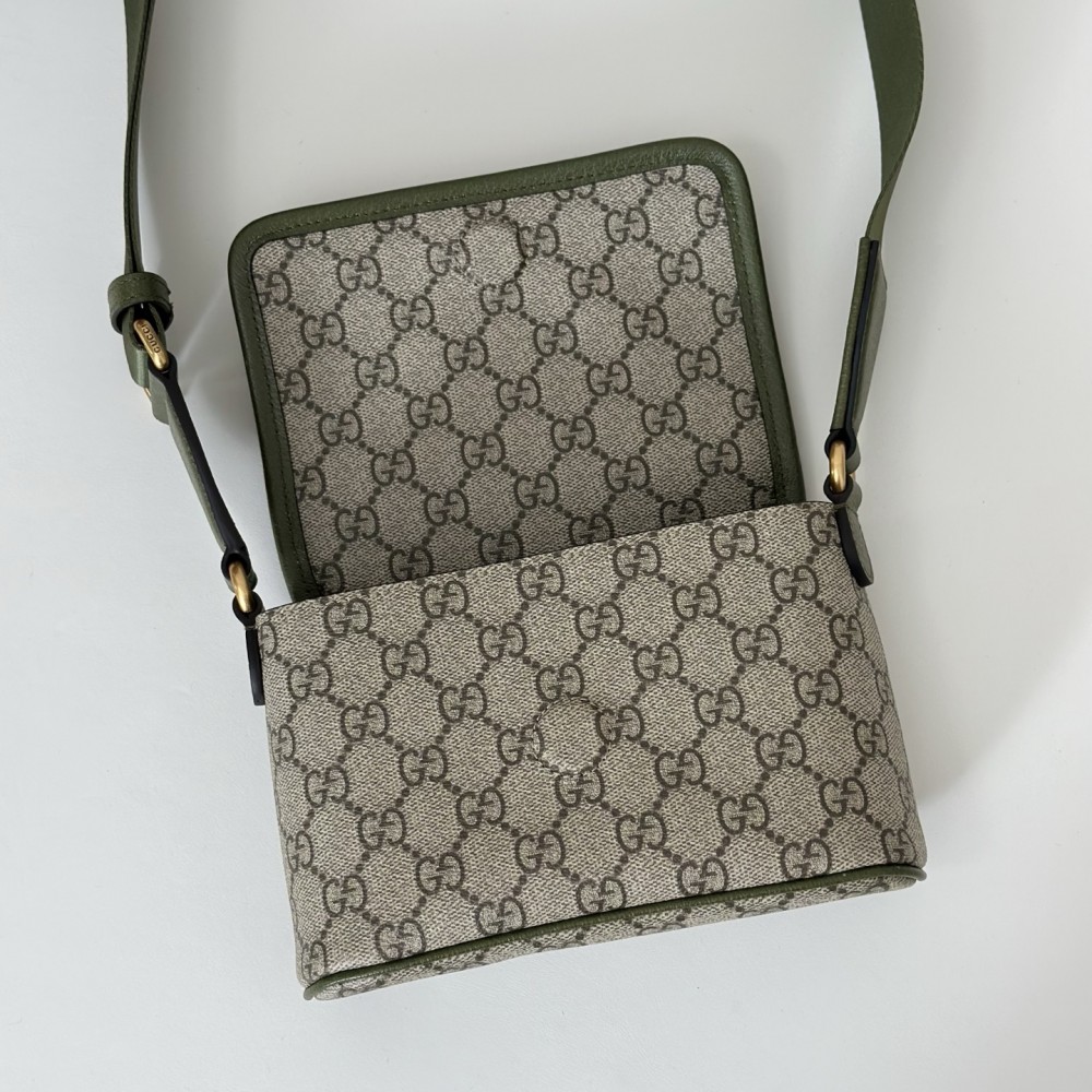 Gucci Ophidia GG Monochrome Light Small Crossbody Bag Gucci Ophidia GG Monochrome Light Small Crossbody Bag