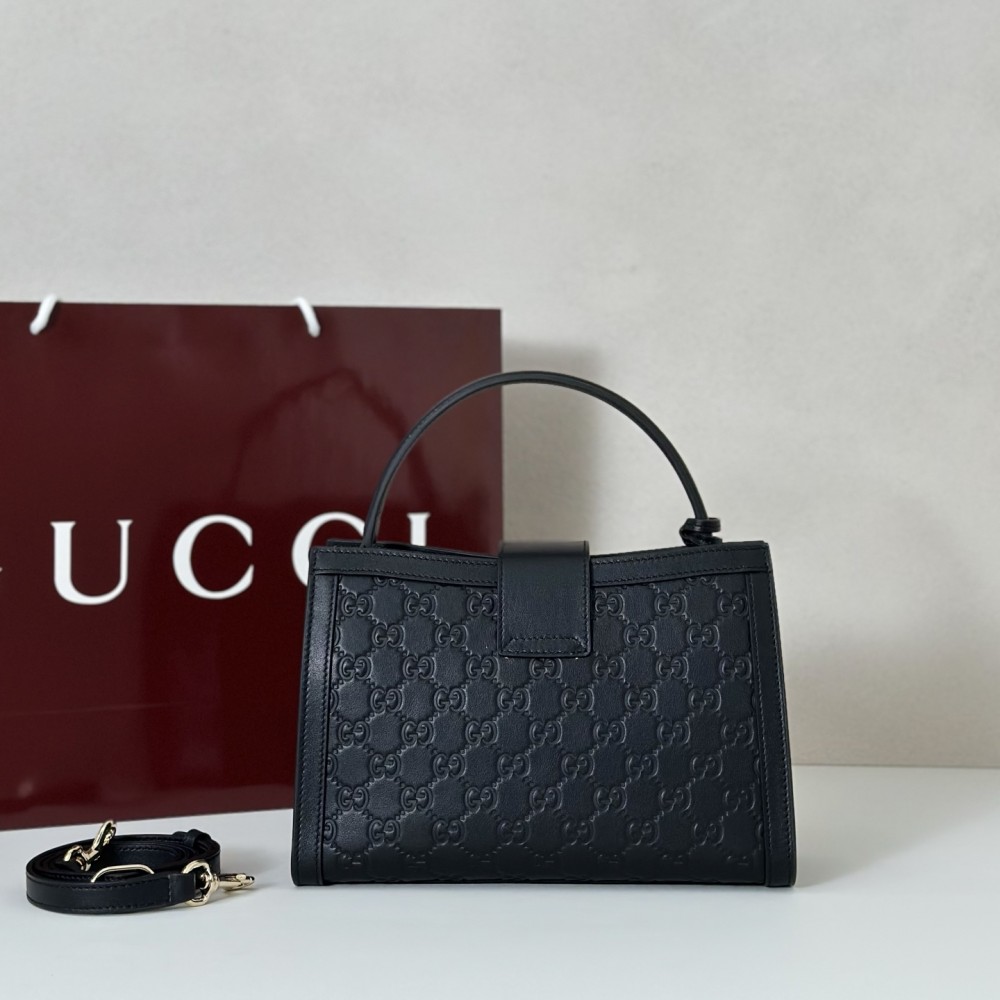 Gucci Padlock series bright black handbag crossbody bag Gucci Padlock series bright black handbag crossbody bag