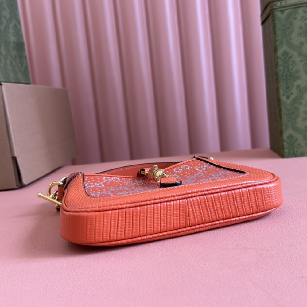 Gucci Jackie 1961 series mini red handbag Gucci Jackie 1961 series mini red handbag