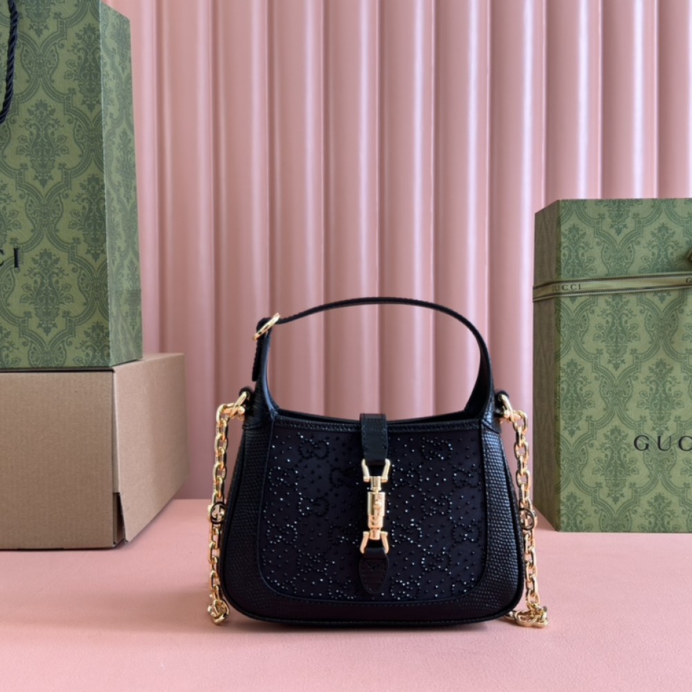 Gucci Jackie 1961 series mini black handbag Gucci Jackie 1961 series mini black handbag