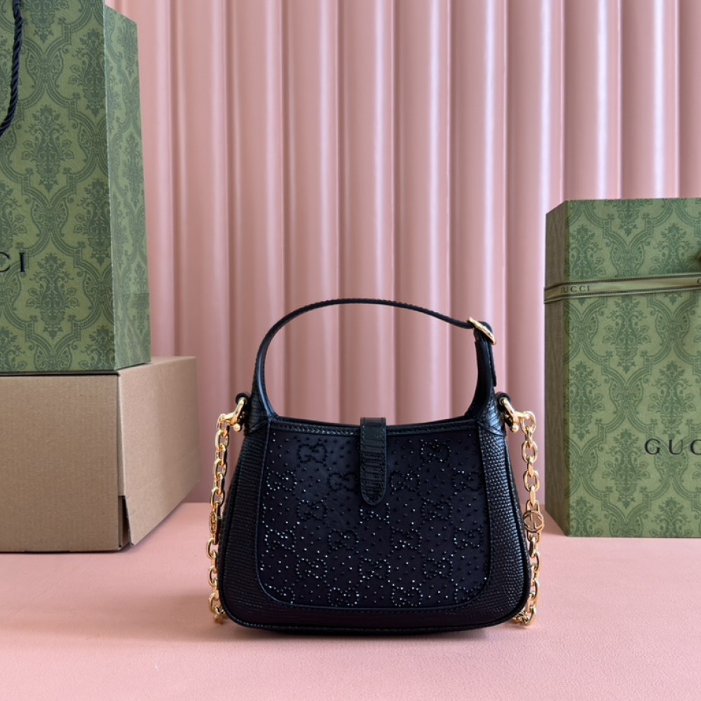 Gucci Jackie 1961 series mini black handbag Gucci Jackie 1961 series mini black handbag