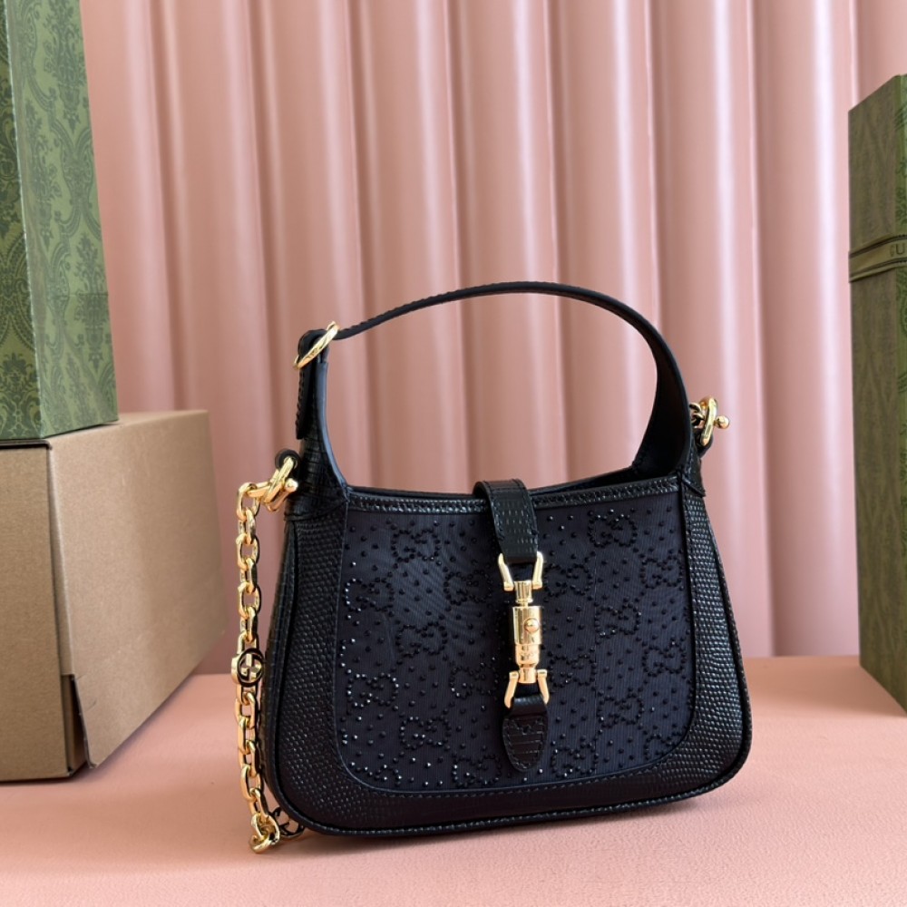 Gucci Jackie 1961 series mini black handbag Gucci Jackie 1961 series mini black handbag