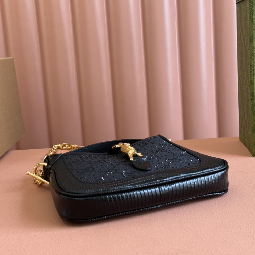 Gucci Jackie 1961 series mini black handbag Gucci Jackie 1961 series mini black handbag