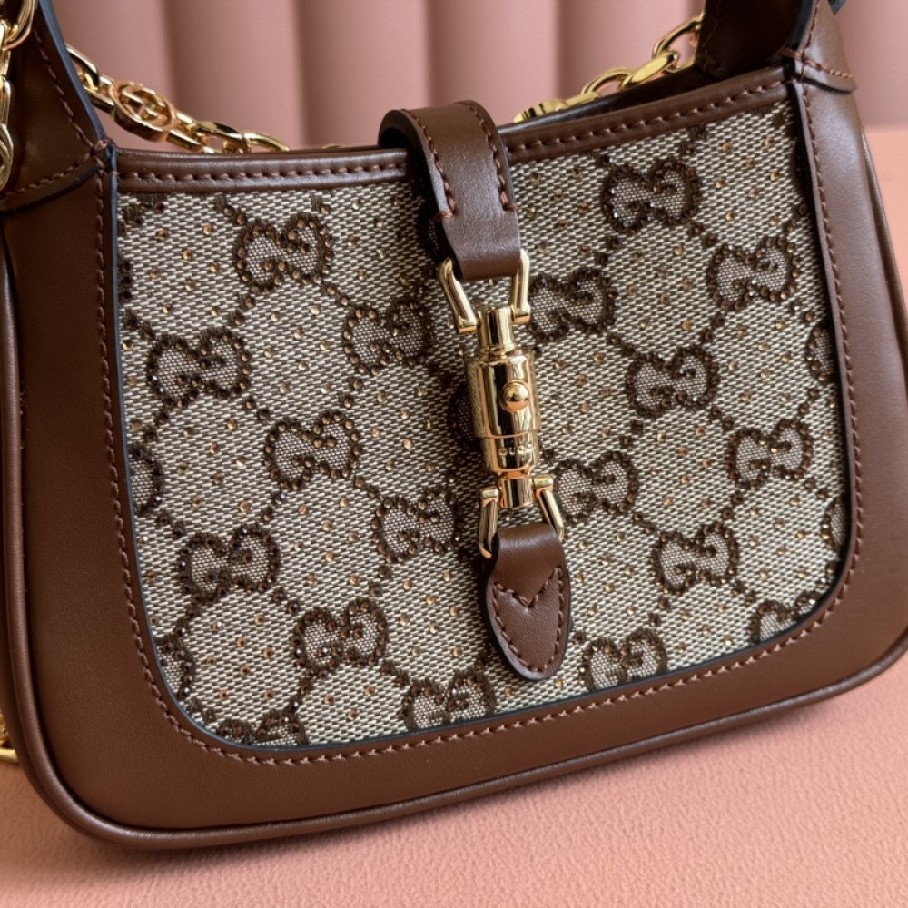 Gucci Jackie 1961 Mini Crossbody Bag Gucci Jackie 1961 Mini Crossbody Bag
