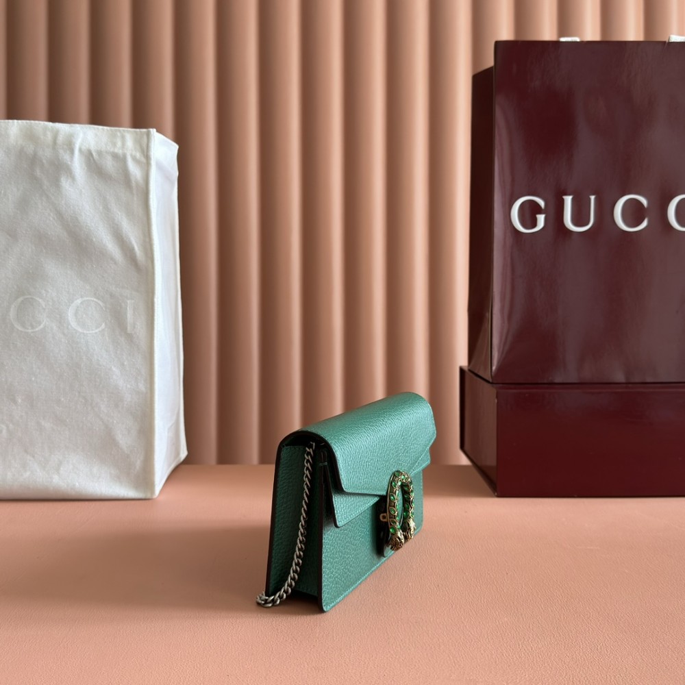 GUCCI Dionysus Series Green Chain Bag GUCCI Dionysus Series Green Chain Bag