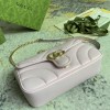 Gucci GG Marmont Ivory Quilted Chain Bag Gucci GG Marmont Ivory Quilted Chain Bag