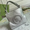 Gucci GG Marmont series silver handbag Gucci GG Marmont series silver handbag