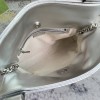 Gucci GG Marmont series silver handbag Gucci GG Marmont series silver handbag