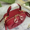 Gucci GG Marmont series red quilted handbag crossbody bag Gucci GG Marmont series red quilted handbag crossbody bag