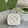 Gucci GG Marmont series red quilted handbag crossbody bag Gucci GG Marmont series red quilted handbag crossbody bag