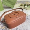 Gucci GG Marmont series brown quilted handbag crossbody bag Gucci GG Marmont series brown quilted handbag crossbody bag