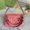 Gucci GG Marmont series pink handbag Gucci GG Marmont series pink handbag