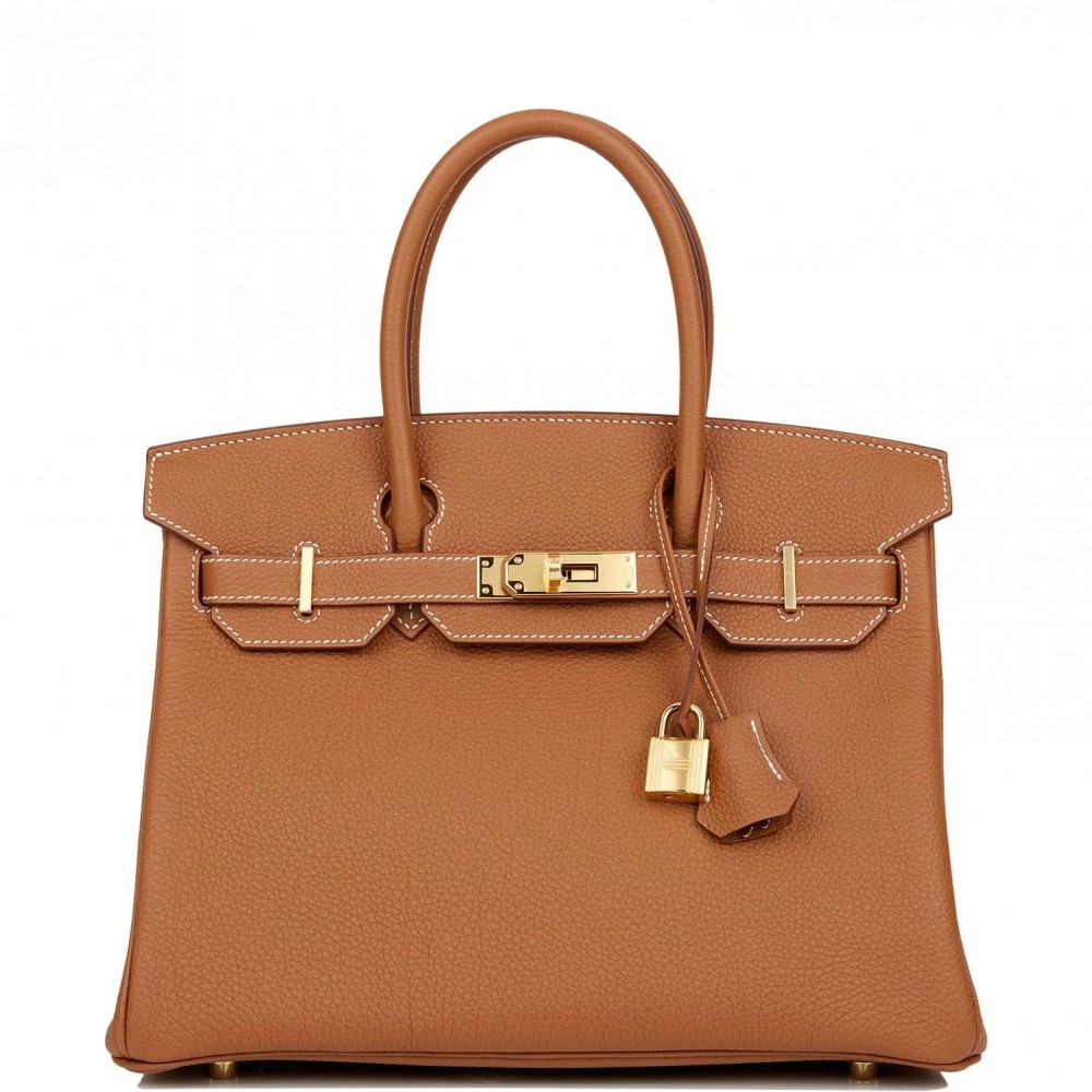 Hermès Birkin 30 Gold Togo Gold Hardware
