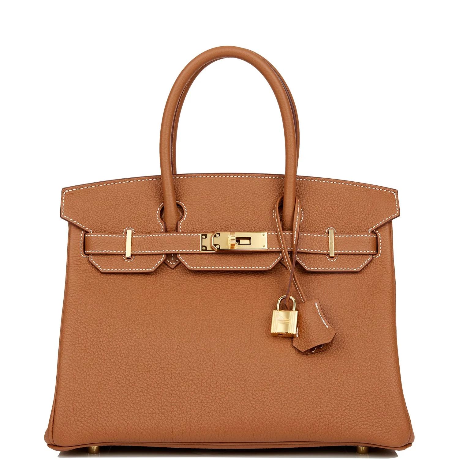Hermès Birkin 30 Gold Togo Gold Hardware
