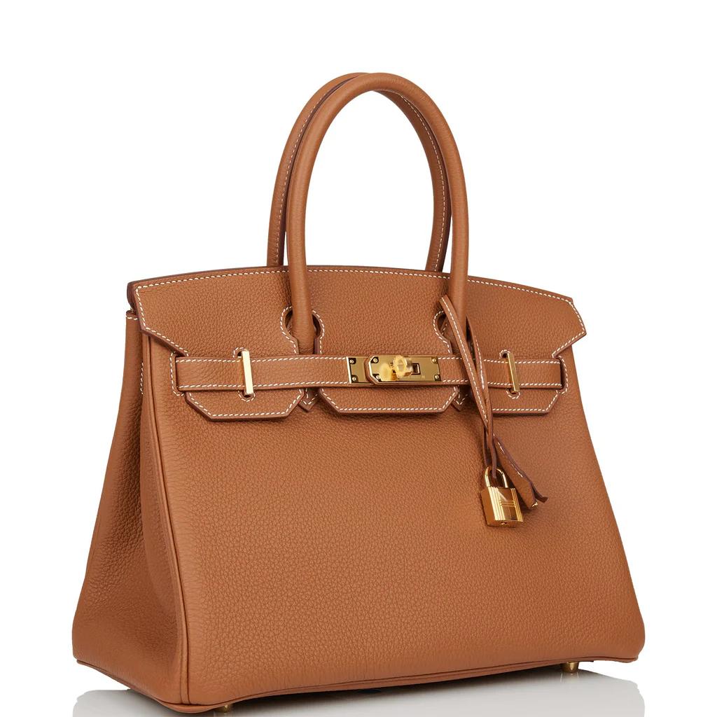 Hermès Birkin 30 Gold Togo Gold Hardware