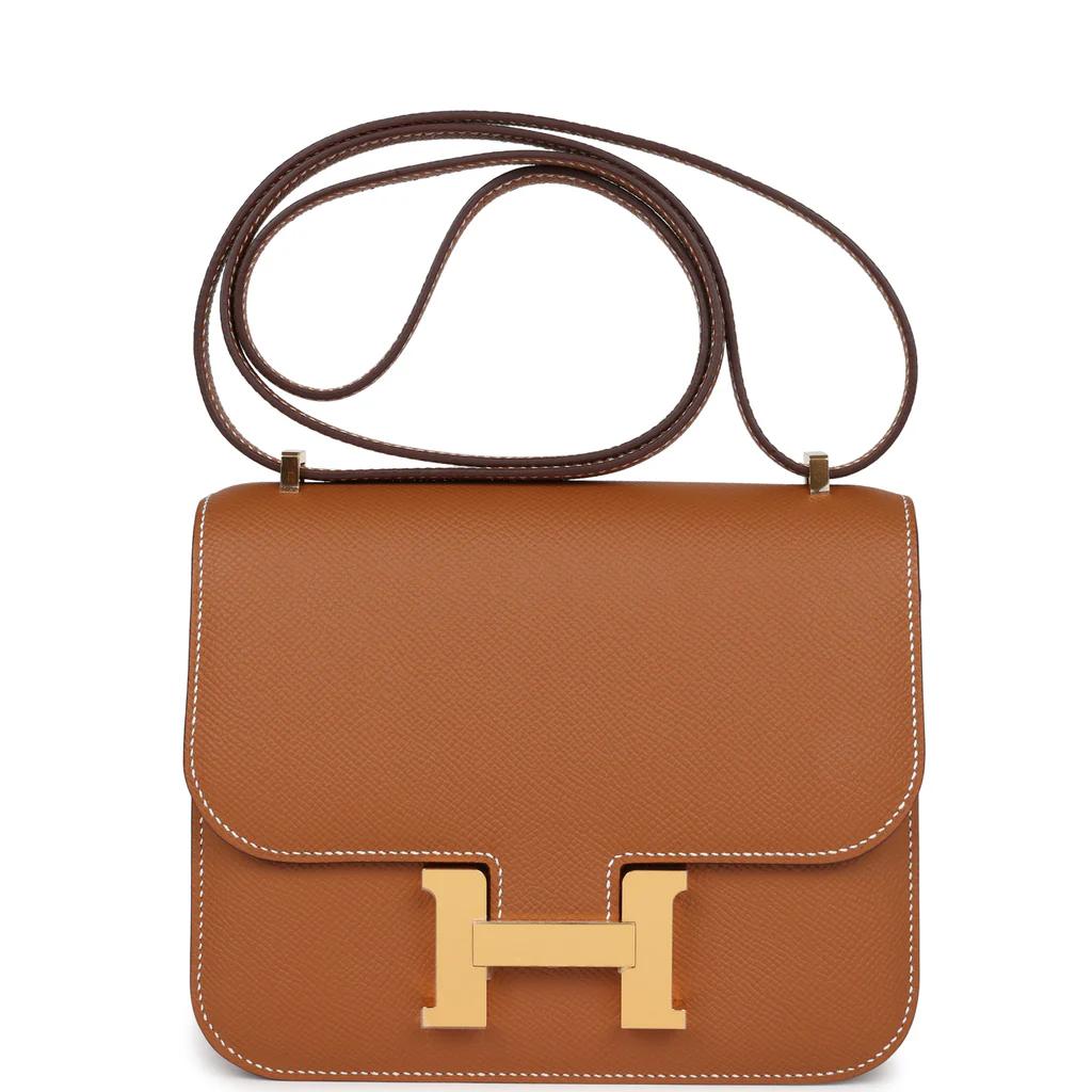 Hermès Constance 1-19Gold Epsom Gold Hardware