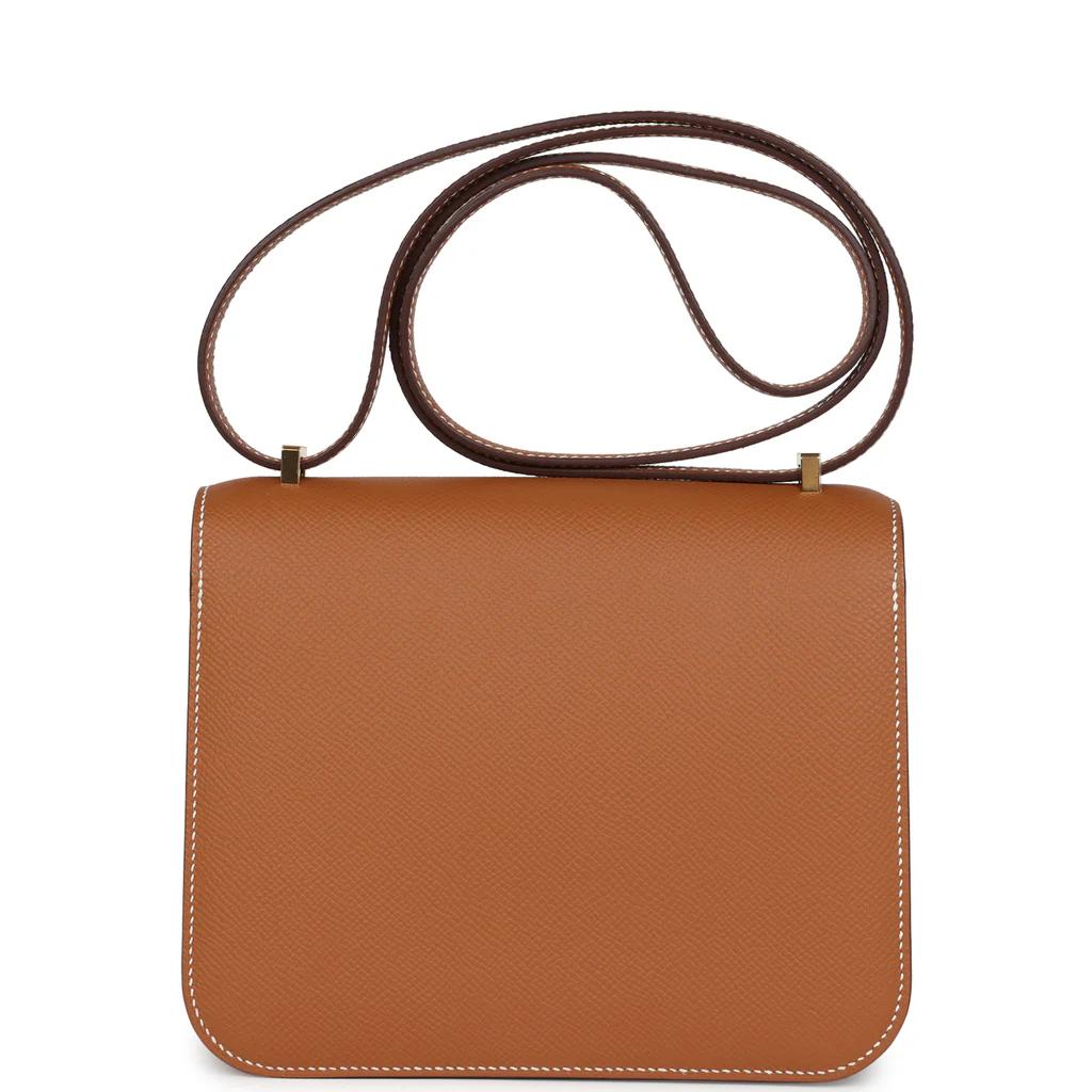 Hermès Constance 1-19Gold Epsom Gold Hardware