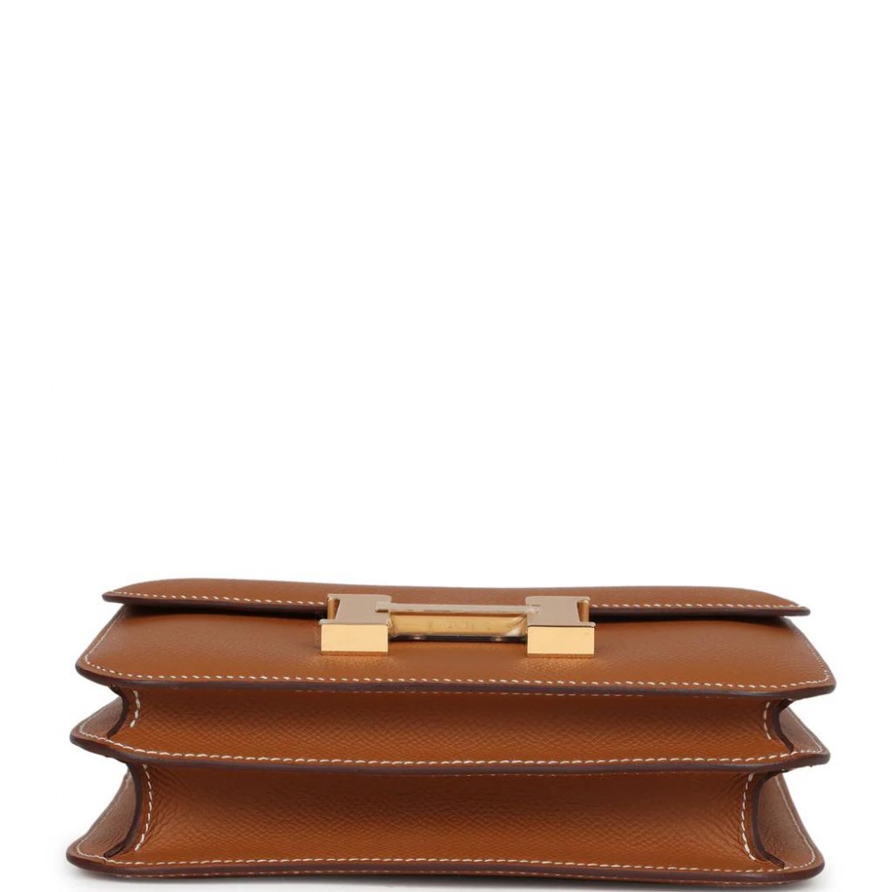 Hermès Constance 1-19Gold Epsom Gold Hardware
