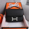 Hermès Constance 19 series exquisite hardware pure black leather bag Hermès Constance 19 series exquisite hardware pure black leather bag