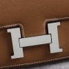 Hermès Constance 19 series exquisite hardware solid brown leather bag Hermès Constance 19 series exquisite hardware solid brown leather bag