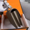 Hermès Constance 19 series exquisite hardware ceramic gray leather bag Hermès Constance 19 series exquisite hardware ceramic gray leather bag