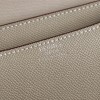 Hermès Constance 19 series exquisite hardware ceramic gray leather bag Hermès Constance 19 series exquisite hardware ceramic gray leather bag