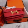 Hermès Constance 19 series exquisite hardware red leather bag Hermès Constance 19 series exquisite hardware red leather bag