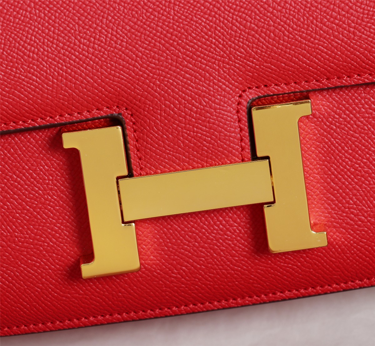 Hermès Constance 19 series exquisite hardware red leather bag Hermès Constance 19 series exquisite hardware red leather bag
