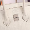 Hermes Birkin pure white exquisite hardware handbag Hermes Birkin pure white exquisite hardware handbag