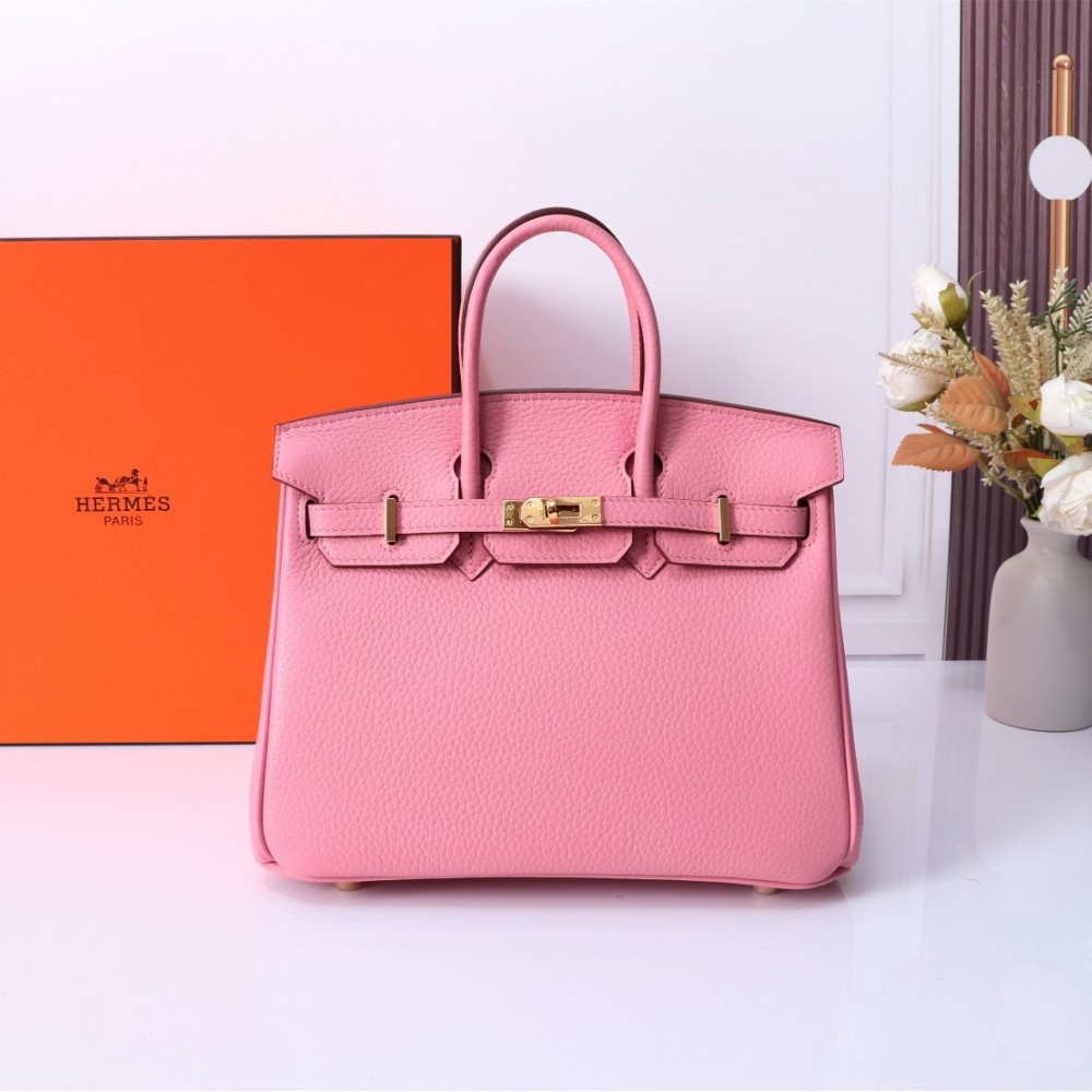 Hermes Birkin Fresh Pink Exquisite Hardware Handbag Hermes Birkin Fresh Pink Exquisite Hardware Handbag