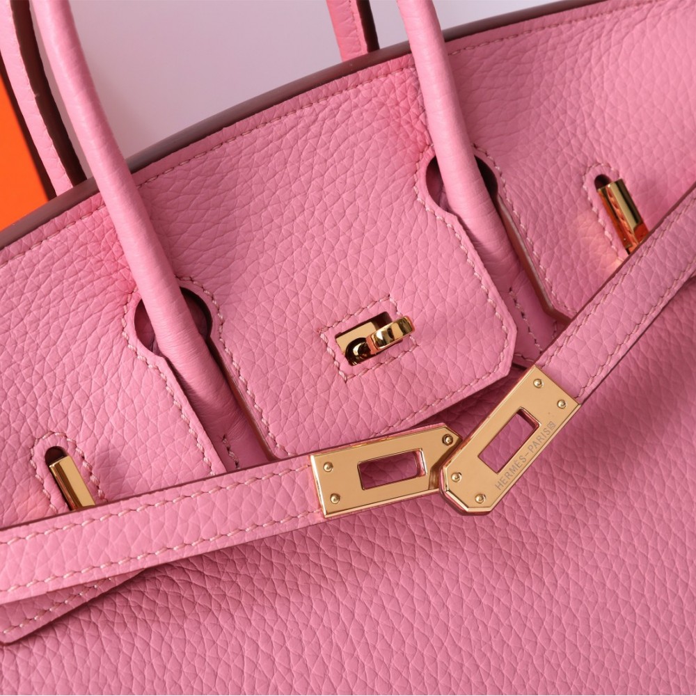 Hermes Birkin Fresh Pink Exquisite Hardware Handbag Hermes Birkin Fresh Pink Exquisite Hardware Handbag