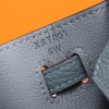 Hermes Birkin rhino gray exquisite hardware handbag Hermes Birkin rhino gray exquisite hardware handbag