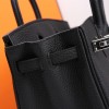 Hermes Birkin Pure Black Exquisite Hardware Handbag Hermes Birkin Pure Black Exquisite Hardware Handbag