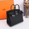 Hermes Birkin Pure Black Exquisite Hardware Handbag Hermes Birkin Pure Black Exquisite Hardware Handbag