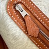 Hermès Kelly Brown Leather Magnetic Button Handbag Hermès Kelly Brown Leather Magnetic Button Handbag