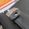 Hermès Kelly series navy blue exquisite hardware genuine leather shoulder strap handbag Hermès Kelly series navy blue exquisite hardware genuine leather shoulder strap handbag
