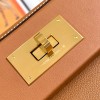 Hermès classic brown exquisite hardware genuine leather shoulder strap handbag Hermès classic brown exquisite hardware genuine leather shoulder strap handbag