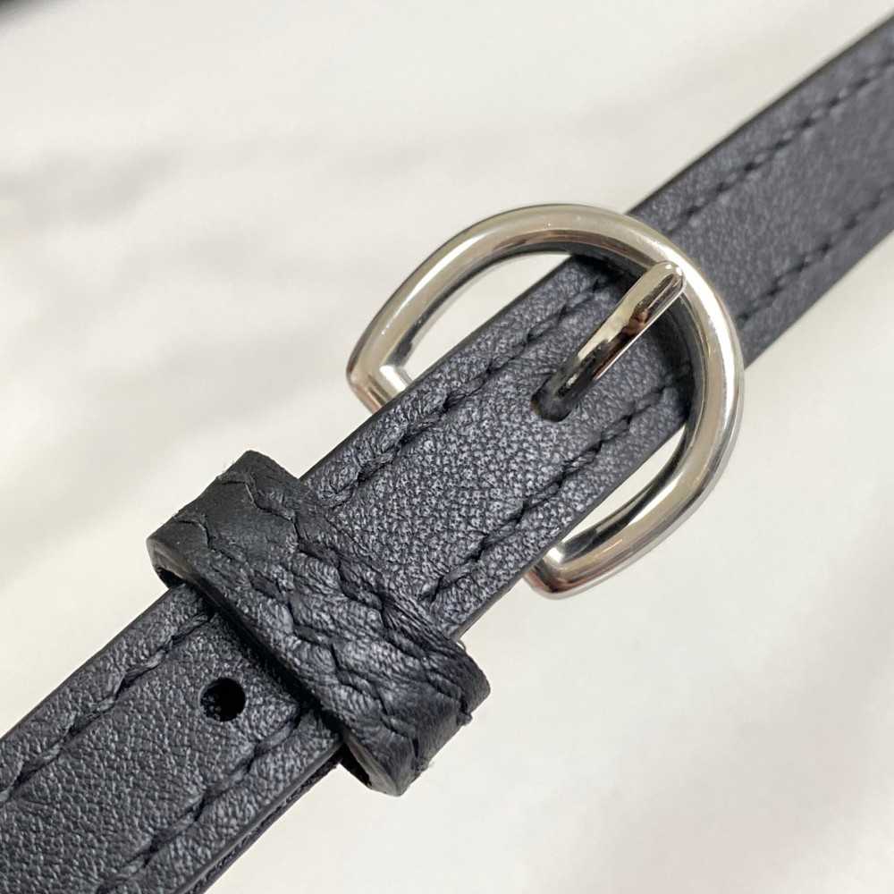 Hermès Classic  Pure Black Exquisite Hardware Genuine Leather Shoulder Strap Handbag Hermès Classic  Pure Black Exquisite Hardware Genuine Leather Shoulder Strap Handbag