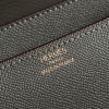 Hermès Constance exquisite hardware logo gray leather matte texture bag Hermès Constance exquisite hardware logo gray leather matte texture bag