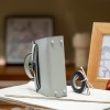 Hermès Kelly series light blue leather silver hardware shoulder strap handbag Hermès Kelly series light blue leather silver hardware shoulder strap handbag