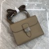 Hermès Roulis series real gray yellow white grain texture pig nose bag Hermès Roulis series real gray yellow white grain texture pig nose bag