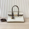 Hermès Birkin series ivory leather platinum bag Hermès Birkin series ivory leather platinum bag