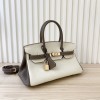 Hermès Birkin series ivory leather platinum bag Hermès Birkin series ivory leather platinum bag