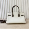 Hermès Birkin series ivory leather platinum bag Hermès Birkin series ivory leather platinum bag