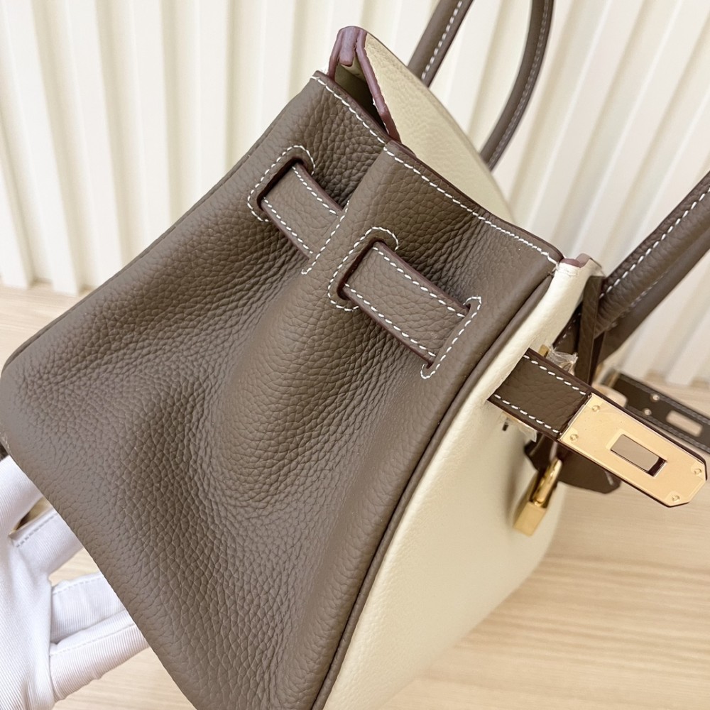 Hermès Birkin series ivory leather platinum bag Hermès Birkin series ivory leather platinum bag