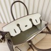 Hermès Birkin series ivory leather platinum bag Hermès Birkin series ivory leather platinum bag